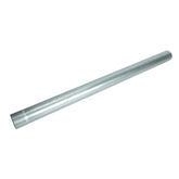 STMGW silver galvanized straight exhaust pipe, 3in OD, 4ft for durable routing.
