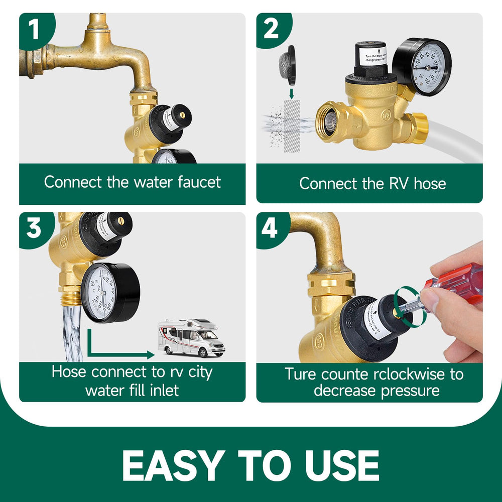 STMOUTUO included filter elements and raw tape for leak-free install