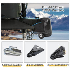 Stochastic Box trailer lock fit 2 in enables quick, confident installation
