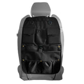 STOLCA car seat back organizer with 8 pockets keeps items within easy reach