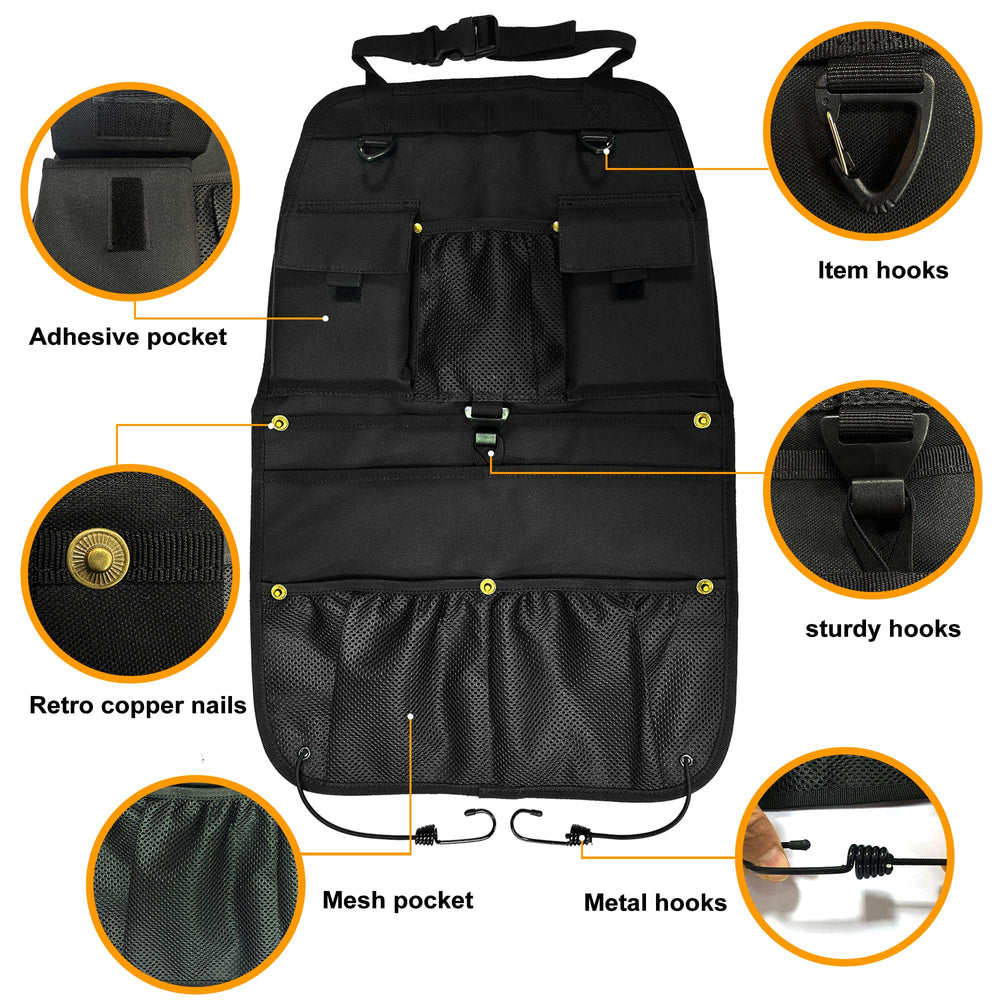 STOLCA 900D Oxford fabric organizer is built for daily car use