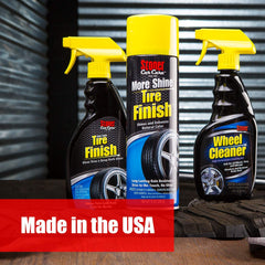 Application in shade yields optimal results for fresh-looking tires.