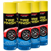 Stoner Car Care More Shine Tire Finish bottle packaging in a six-pack for easy home use