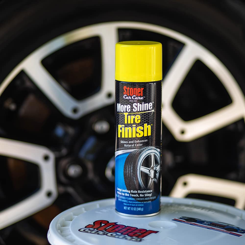 Stoner Car Care More Shine Tire Finish USA-made formula trusted by enthusiasts