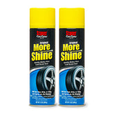 Stoner Car Care More Shine tire shine spray can for a deep black, clean finish.