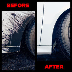 Stoner Car Care Tarminator spray-on action allows easy wipe-off.