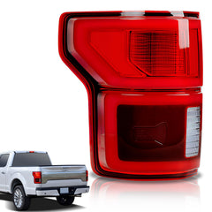 STRAUTOS Ford F-150 LED tail light left driver side with blind spot for safer signaling