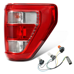 STRAUTOS tail light assembly right passenger side with bulbs improves nighttime visibility