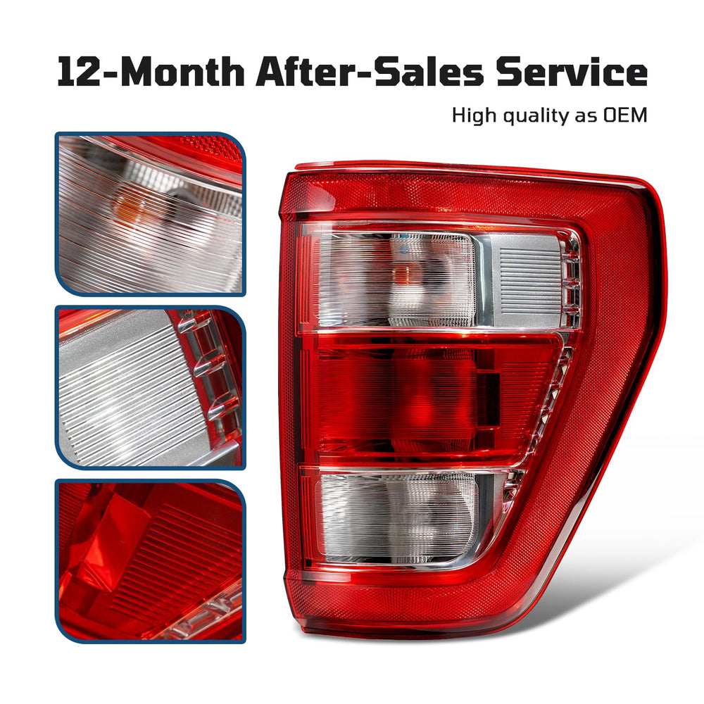 STRAUTOS tail light housing back view enhances rear aesthetics and fit
