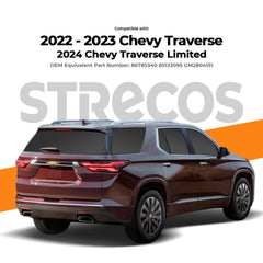 STRECOS Chevy Traverse compatibility guide tail light for easy swap
