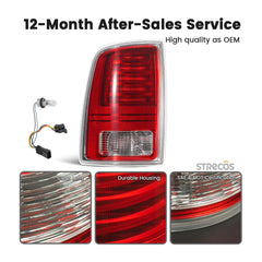 STRECOS Ram taillight right chrome housing improves signaling