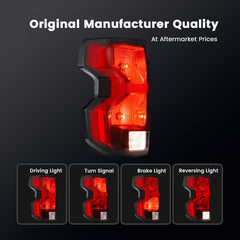 STRECOS taillight lens quality helps resist weather and maintain clarity