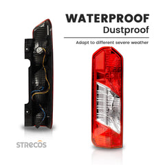 STRECOS Transit tail light installation on vehicle highlights quick swap
