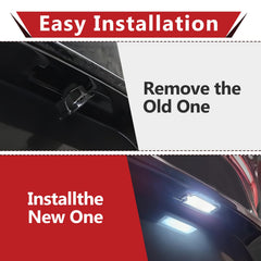 StreytoTek license plate light kit with straightforward installation and minimal tools