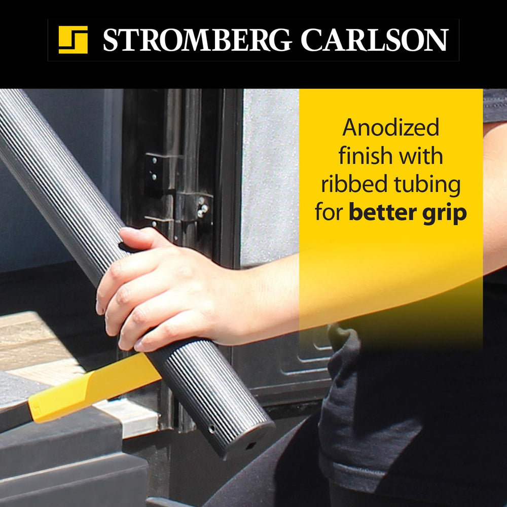 Stromberg Carlson AR-50 folded rail compact storage beside your RV.