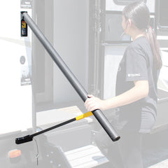 Stromberg Carlson AR-50 grip detail enhances stable footing on outdoor stair risers.