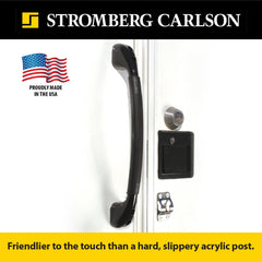 Stromberg Carlson camper door handle extension supports easier access.