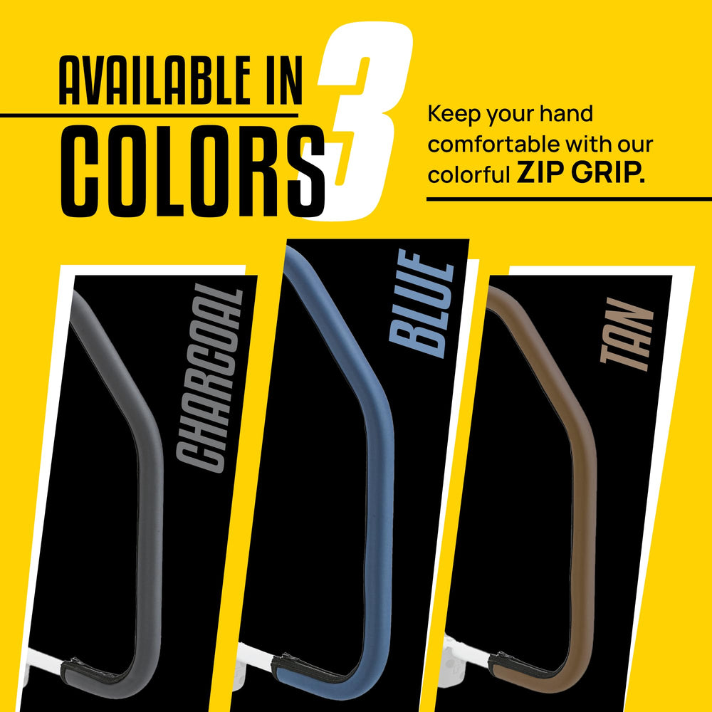 Zipper detail on Stromberg Carlson Lend-A-Hand neoprene cover for secure fit