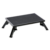 Stromberg Carlson platform step with folded legs for compact RV entry