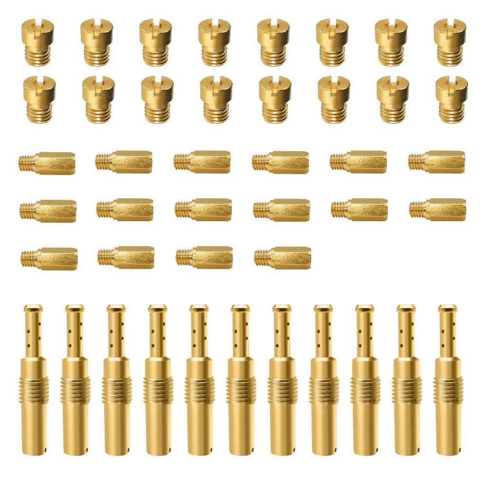 Strongthium 43-piece jet kit layout for fast tuning adjustments.