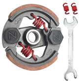 Strongthium clutch pad assembly shown for direct-fit compatibility on 43-50cc pocket bikes