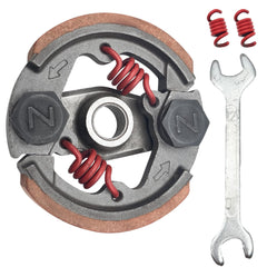Strongthium clutch pad assembly shown for direct-fit compatibility on 43-50cc pocket bikes