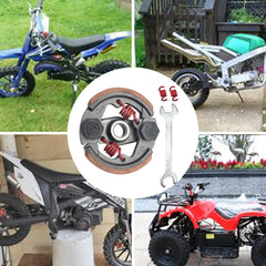 Strongthium high-tension springs provide stronger engagement during high RPM riding