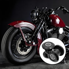 Stymart road-test-scene shows stabilized handlebars on varied terrain.