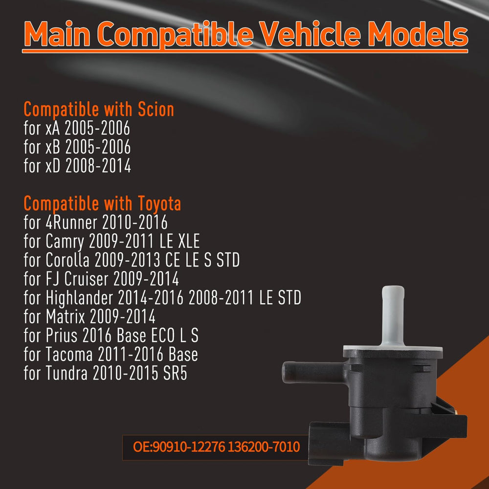 STZJAYE purge valve component in automotive system to regulate vapor flow