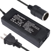 Suacopzar AC to DC 12V power adapter powering devices at home or on the road.