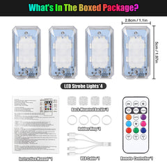 Suacopzar package includes remote and mounting gear for immediate use.