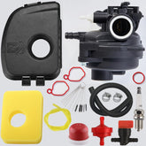 Suamoterr carburetor kit for mower assembly with easy plug-and-play installation.