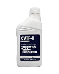 Subaru CVTF-II fluid 6-quarts pack image highlights ready-to-use maintenance for extended transmission life.