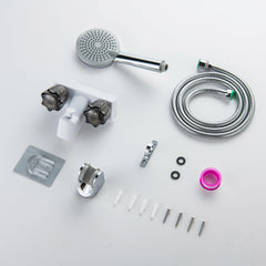 SUBEIXI easy-install shower set lets you install without a plumber
