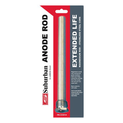 Suburban magnesium anode rod for water heater extends tank life and prevents corrosion