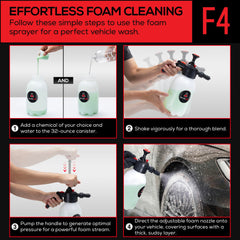 Suds Lab F4 portable design with no cords or hoses