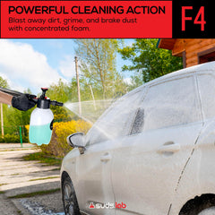 Suds Lab F4 safety valve prevents over-pressurization during use