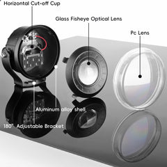 SUFEMOTEC 60W LEDs deliver bright white light for foggy conditions.