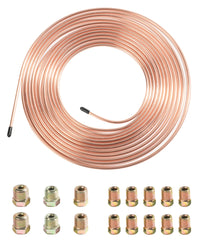 SUJADE YAKEFLY 25 ft brake line coil ready for installation and routing.