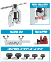 SUJADE YAKEFLY brake line kit with 16 fittings for flexible connections