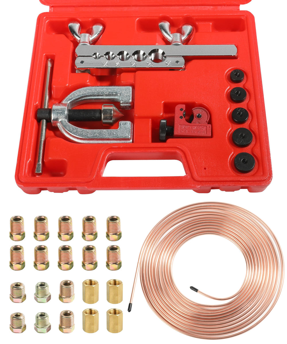 SUJADE YAKEFLY brake line kit 25ft coated pipe for lasting hydraulic performance