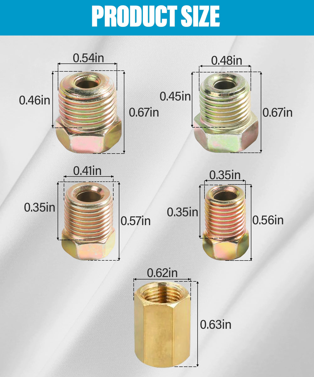 SUJADE YAKEFLY inverted pipe nuts ready for tight seals