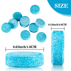 Sukh tablet dissolving in water demonstrates quick preparation of concentrated cleaner
