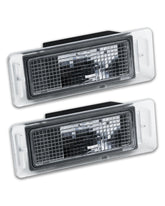 SUKOHYB license plate light housing front view for easy fit and compatibility