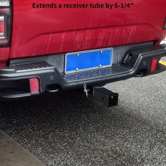 Sulythw compatible with most 2-inch hitch receivers and shanks.