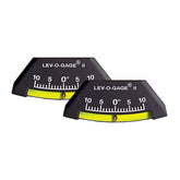 Sun Company Lev-o-gage II high-visibility brass ball level for quick RV tilt checks