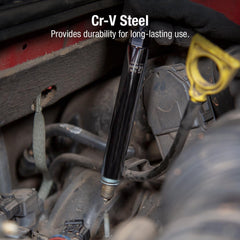 Sunex Tools 884505 helps spark plug installation and removal in tight spaces.