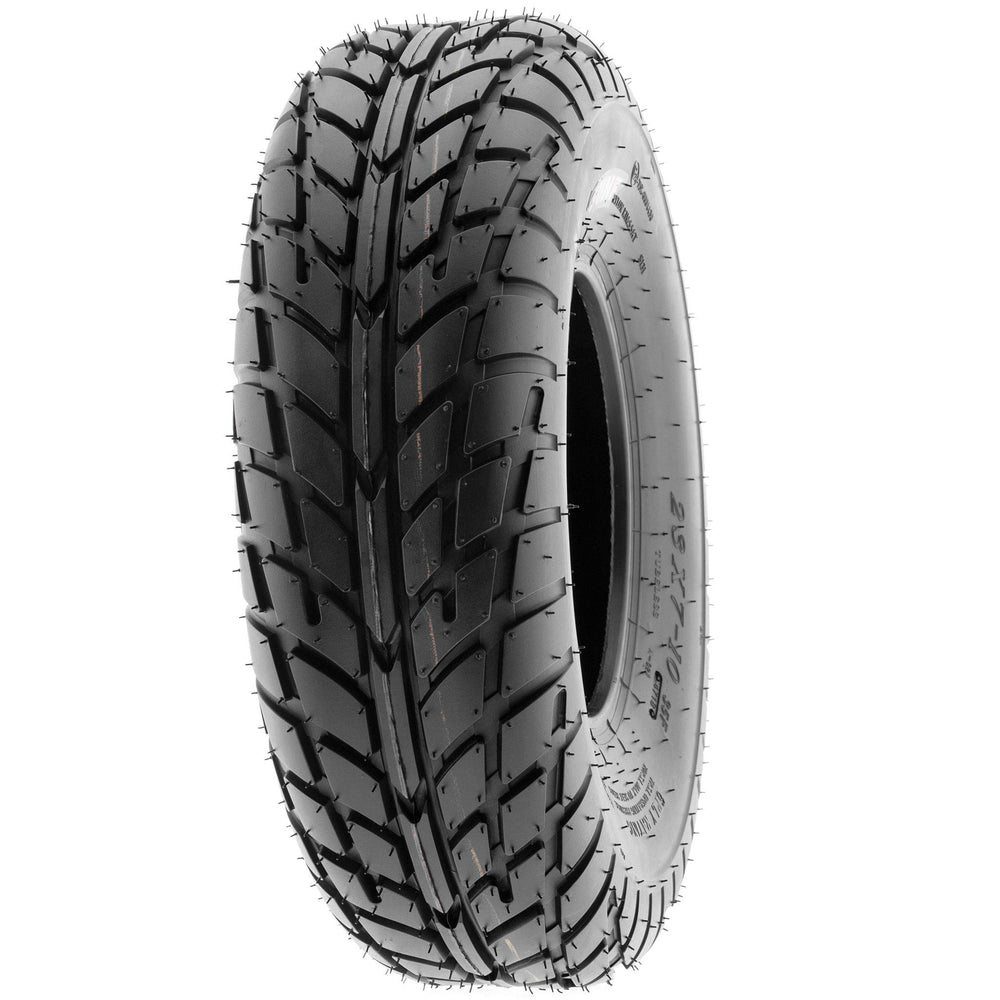 SUNF 14570x6 ATV tire compatibility with quad UTV golf cart.