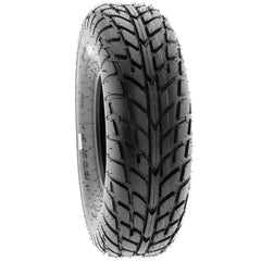 SUNF 14570x6 ATV tire low-profile design supports controlled sliding.