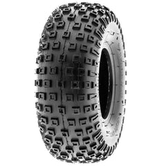 SUNF A011 tread pattern close-up reveals confident handling on rough terrain.